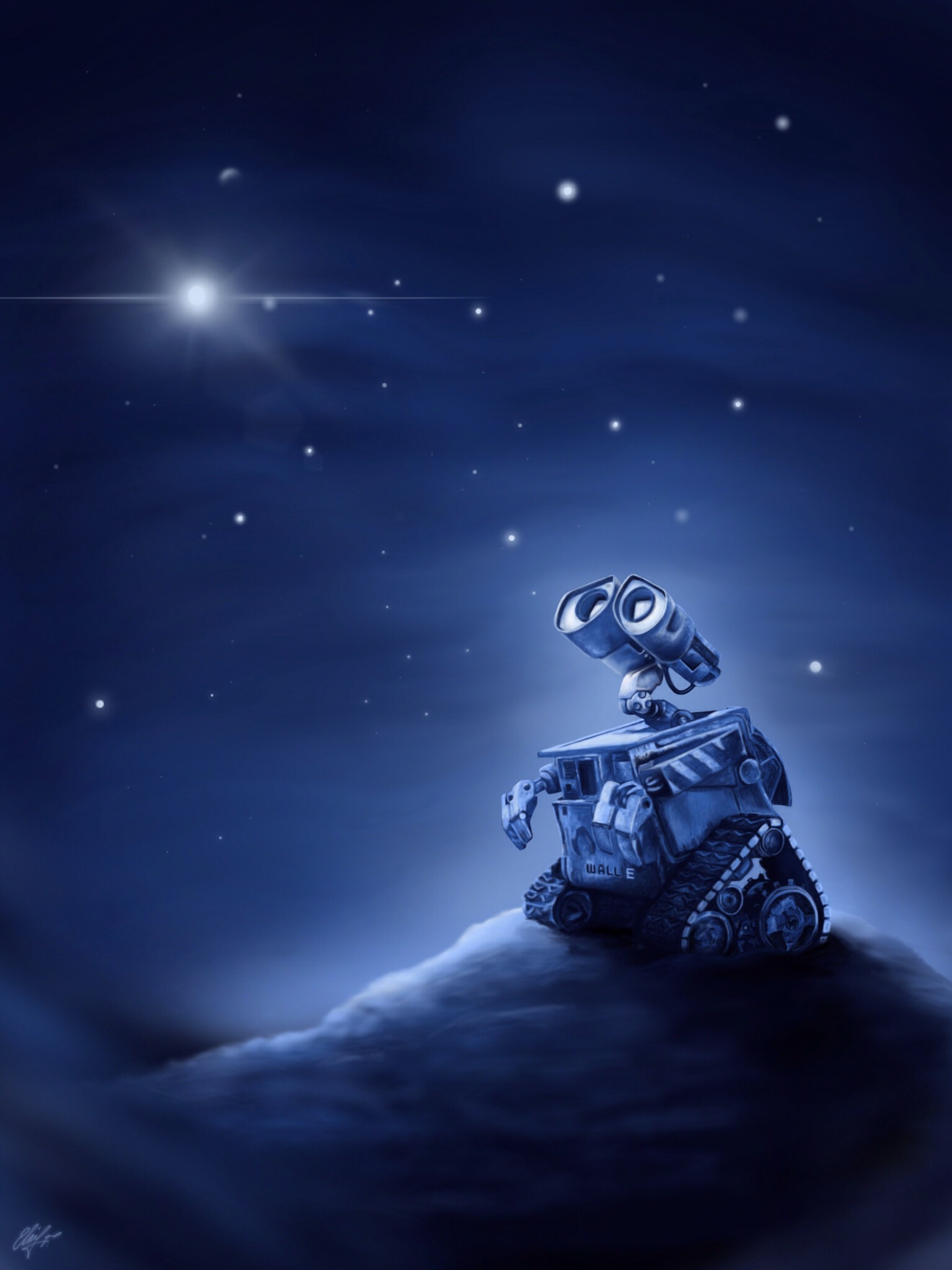 WALLE drawing art walle Image by Elizabeth F.